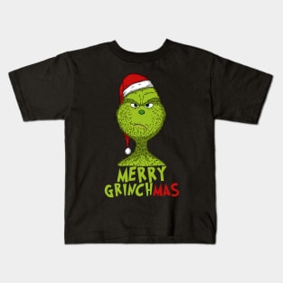 Merry Grinchmas Kids T-Shirt